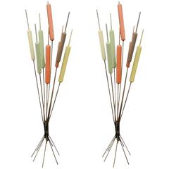 Pair of Mid-Century Cat Tail Sculptures 3