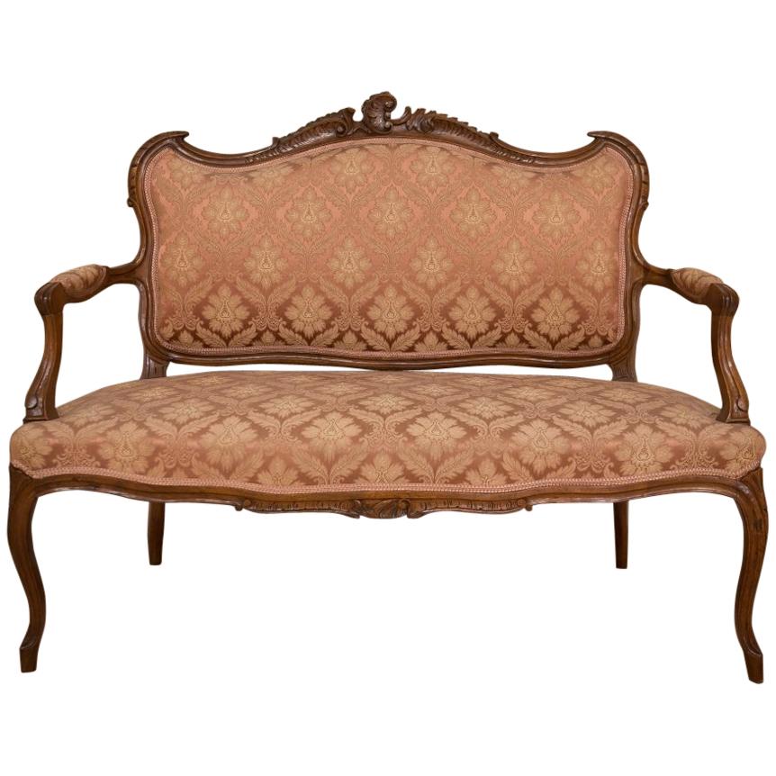 Small Neo-Rococo Sofa from the Interwar Period