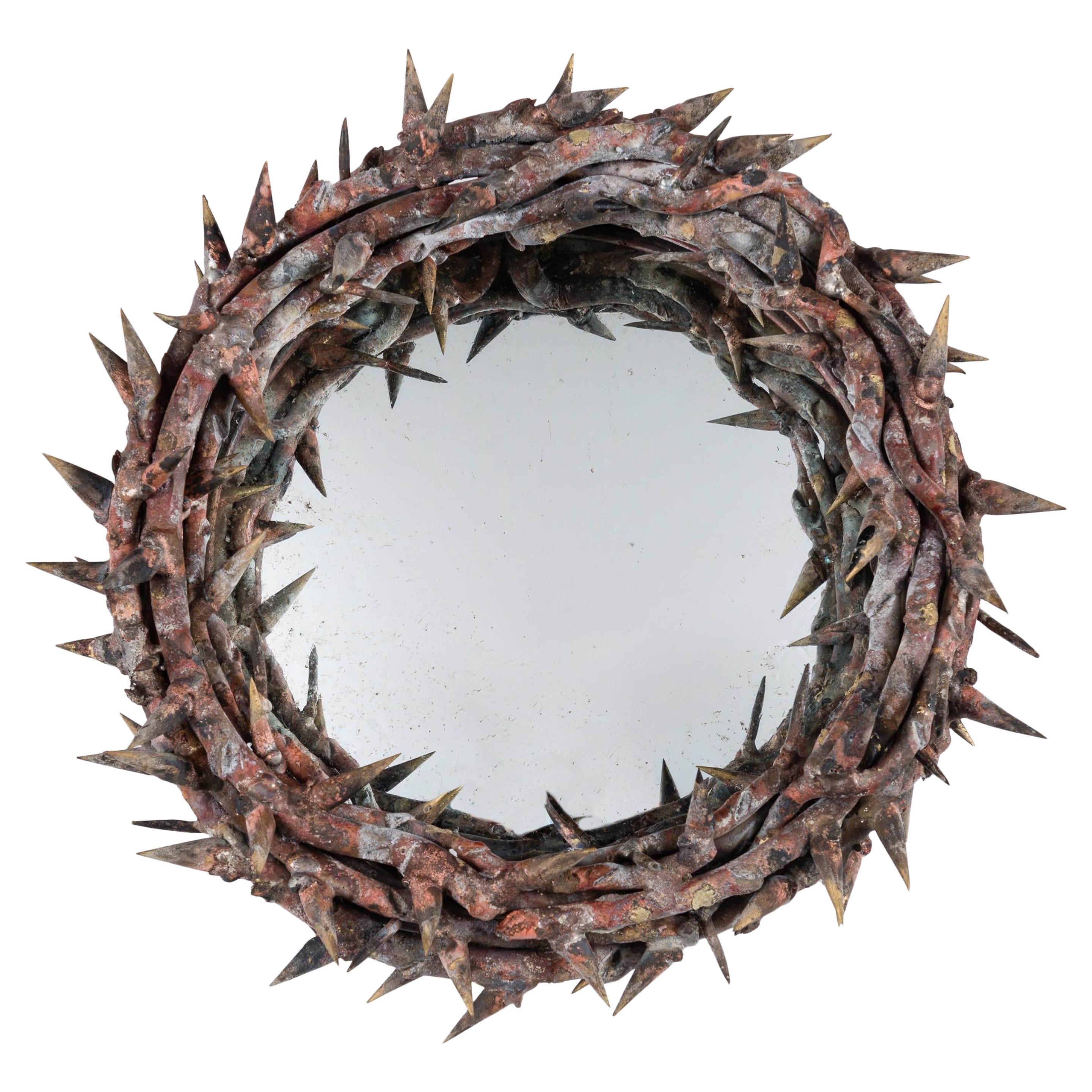 Onik Agaronyan, Mirror in the Shape of a Crown of Thorns, United States, 2017 For Sale