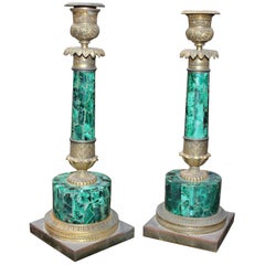 Stone Candelabras