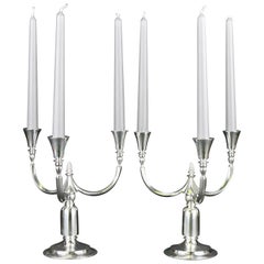 Mid-Century Modern Candelabras
