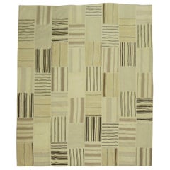 Kilim turc moderne de grande taille