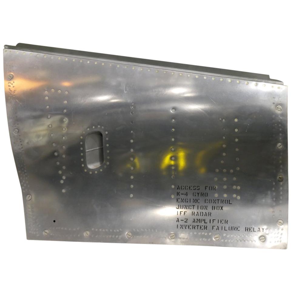 North American F-86 Sabre Mechanical Access Side Panel For Sale