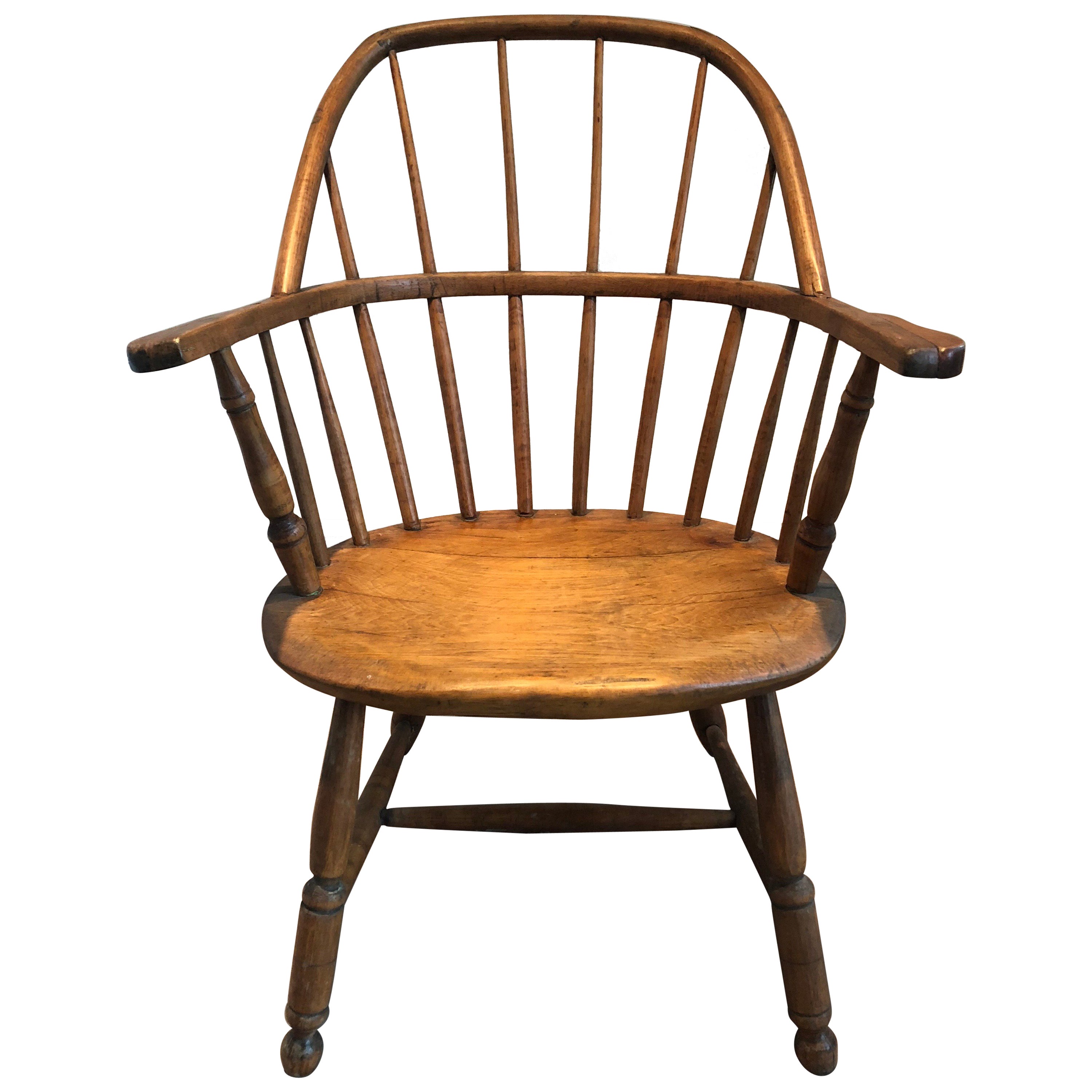 Pair of Jamaican Windsor Arm Chairs at 1stDibs