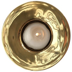 Brass Trumpet Tea Light Holder