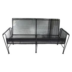 Mid Century Russell Woodard Sculptura Patio Sofa, Early Production, 1950s