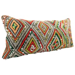 Moroccan Chic Kilim Pillow Extra Large Lumbar Morocco Cushion