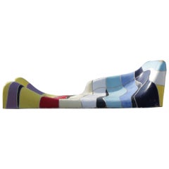 Jan Snoeck Ceramics Daybed or Sculpture from the Ms Volendam, Netherlands 1991