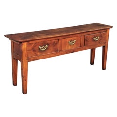 French Console Server or Sideboard of Cherry