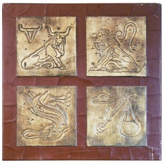 Art Deco Wall-mounted Sculptures