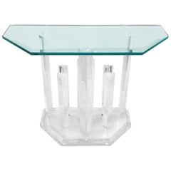 Lucite Console