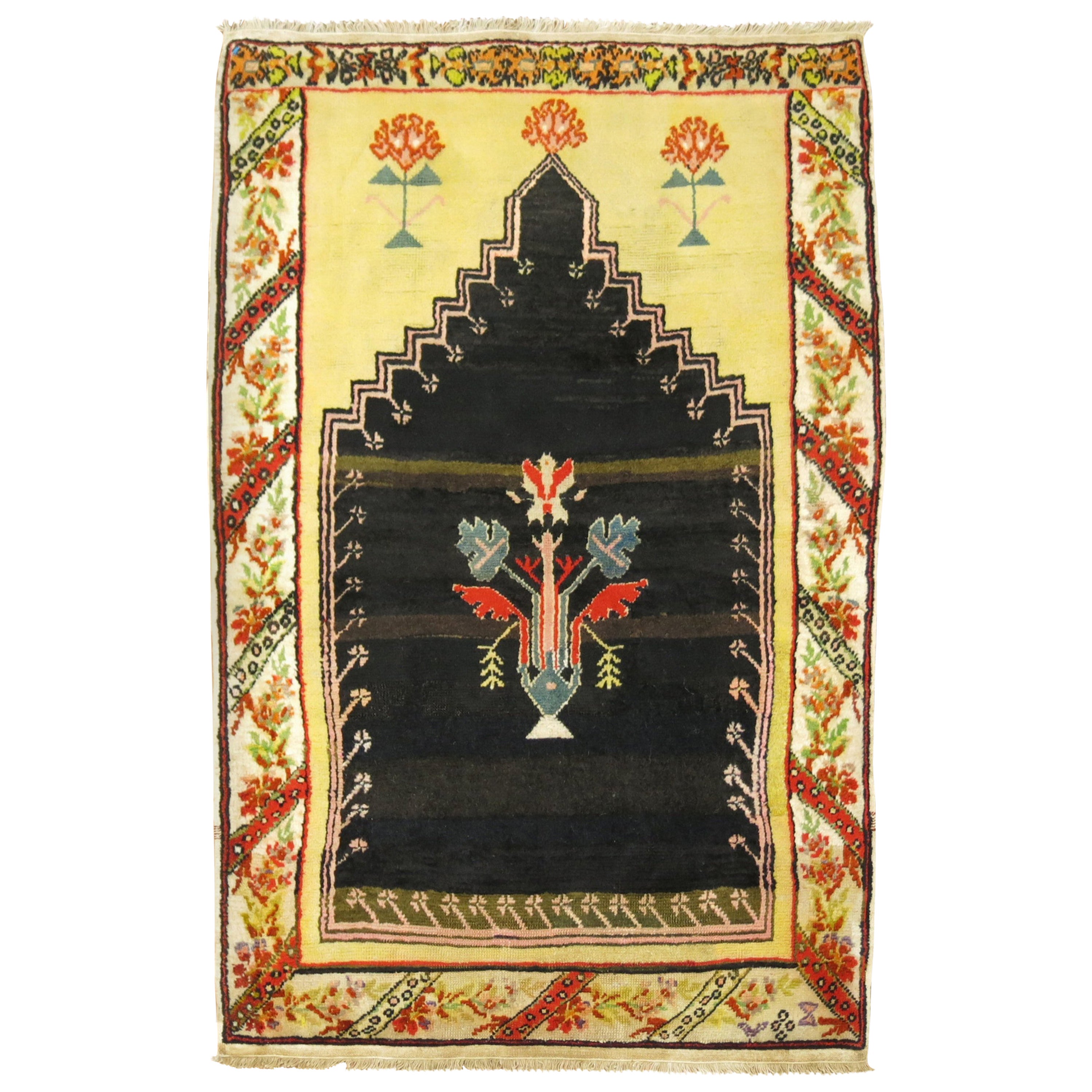 Turkish Prayer Rug For Sale at 1stDibs