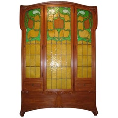 Art Nouveau Case Pieces and Storage Cabinets
