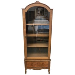 Mid-Century Modern Corner Cupboards