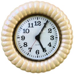 Italy Clocks 113 For At 1stdibs Italian Ceramic Wall Clock In The Style Of Tommaso Barbi By Ceramiche Tac 1970s