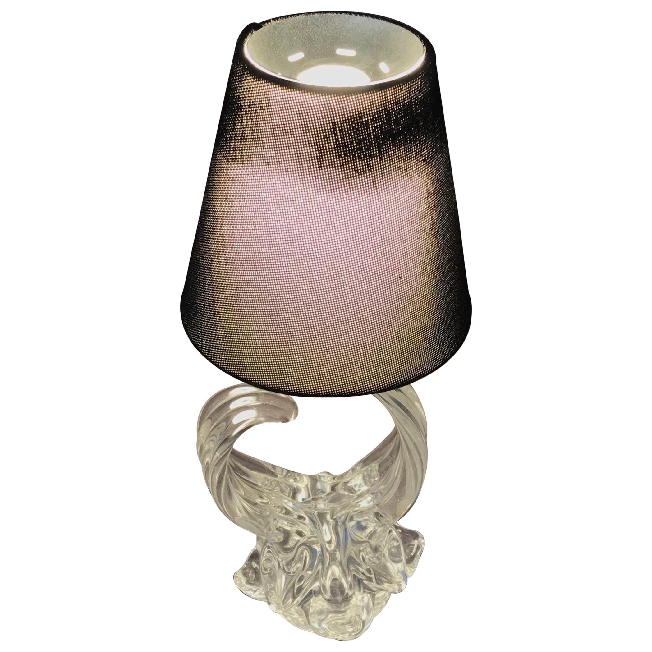 Sèvres Crystal Table Lamp, France, 1950 For Sale at 1stDibs french