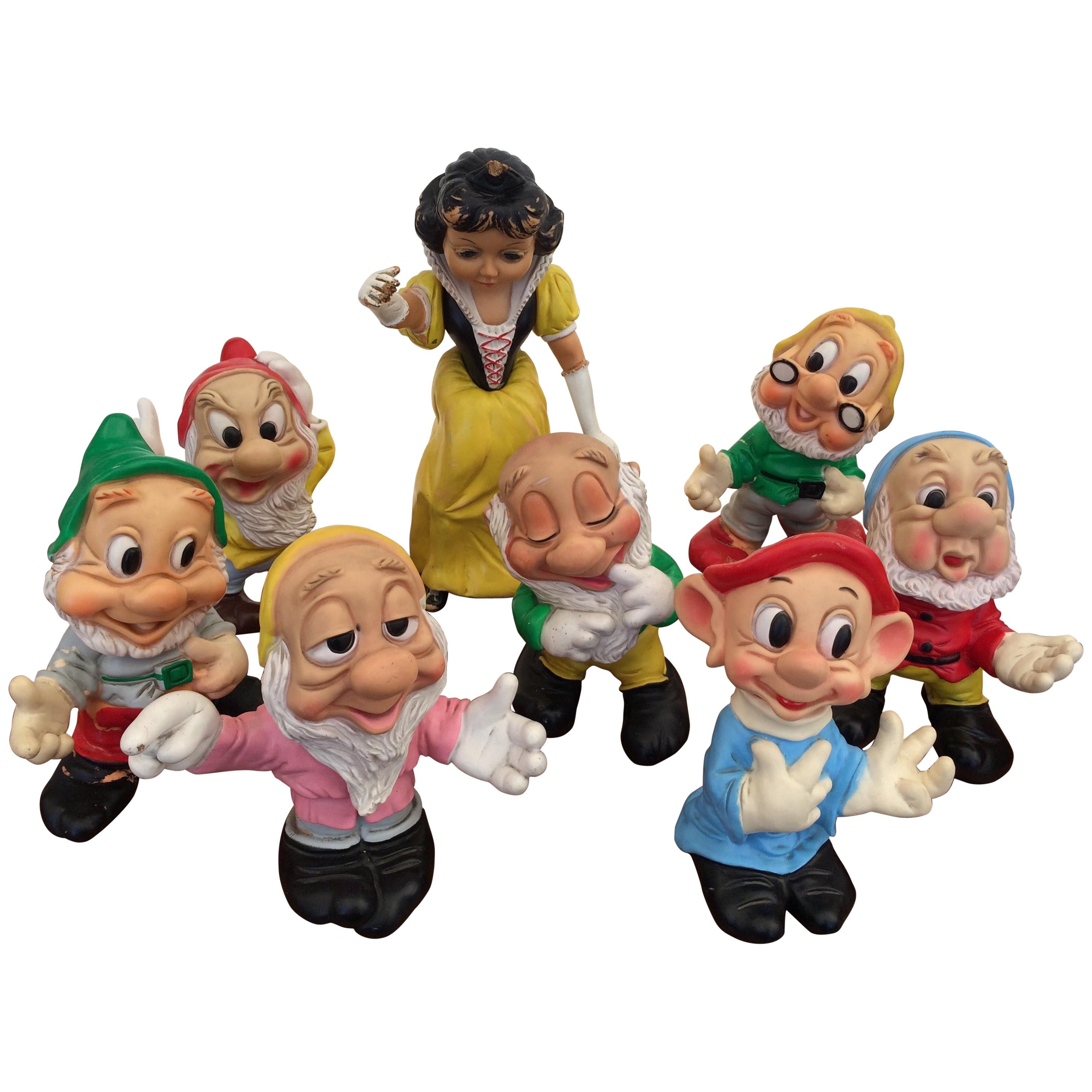 Iconic American Collectors Snow White and the Seven Dwarfs Whistling Toys