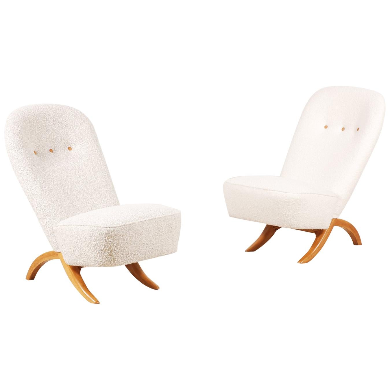 Theo Ruth, Pair of "Congo" Lounge Chairs for Artifort, circa 1950