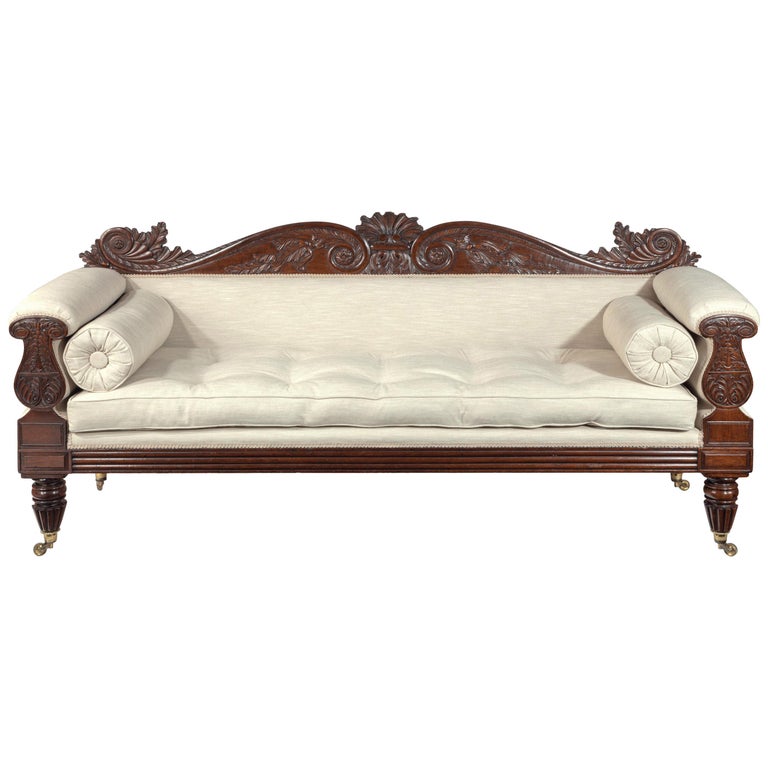 Fine Late Regency Sofa After A Design By John Taylor For At 1stdibs Fine Late Regency Sofa After A Design By John Taylor For
