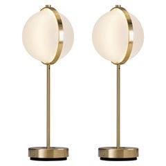 Pair of Orion Table Lamps, Large