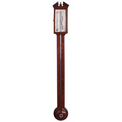 George III Stick Barometer by Negretty & Co, London