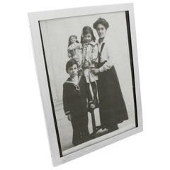 20. Jahrhundert George V. Sterling Silber Fotorahmen