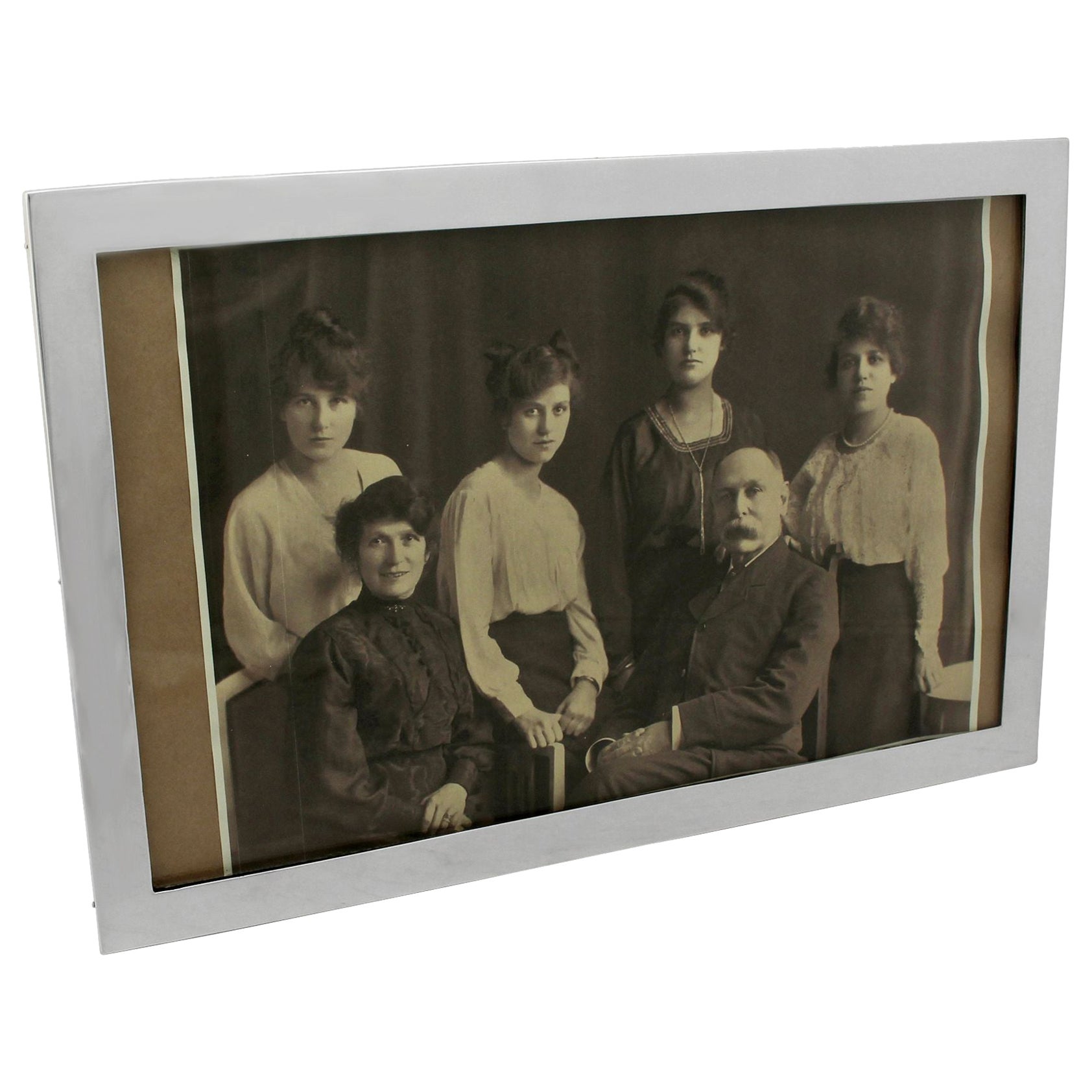 Antique Sterling Silver Photograph Frame