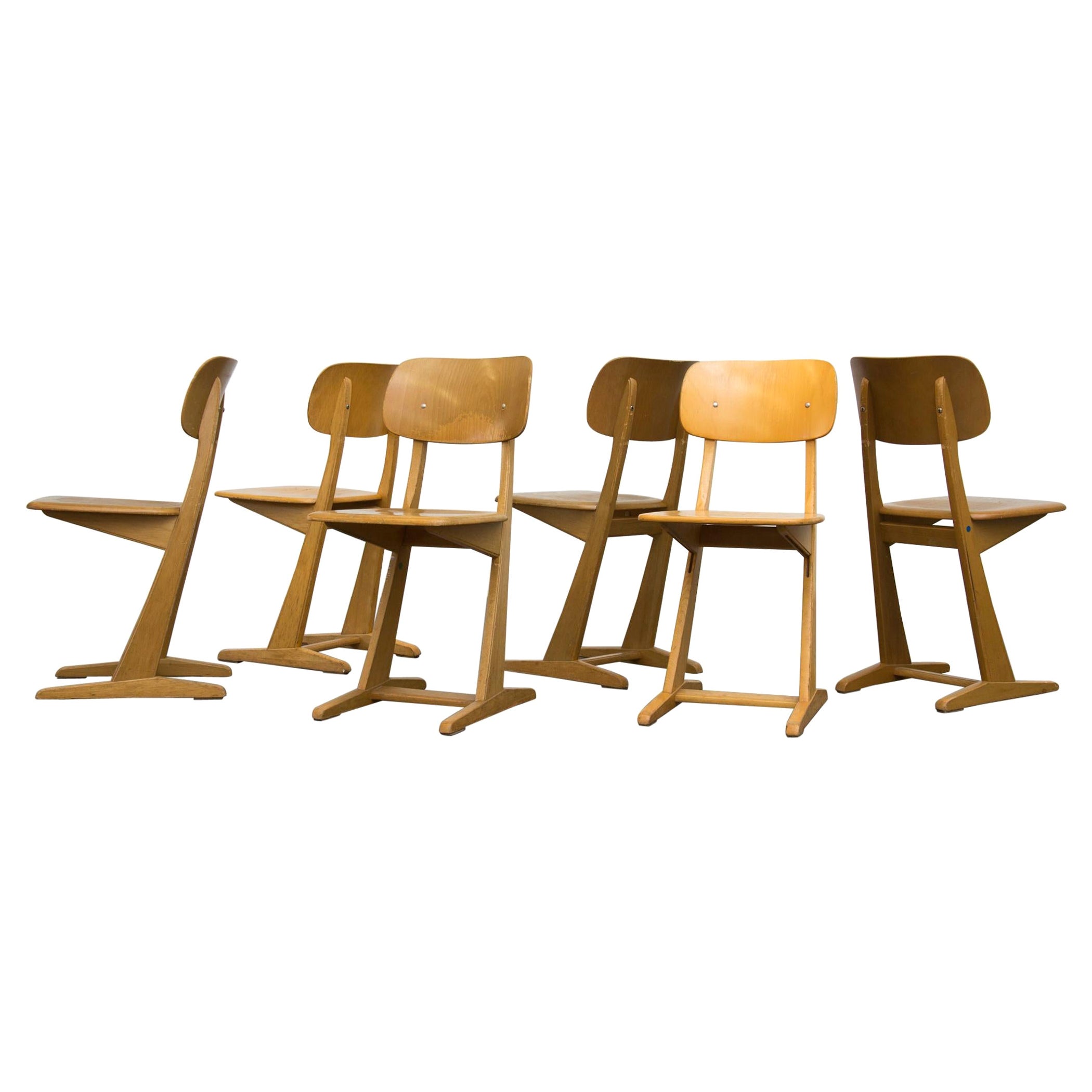Casala Blonde Wood Chairs