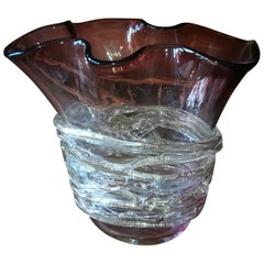 Italian Blownglass Murano Vase