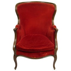 Fabric Bergere Chairs