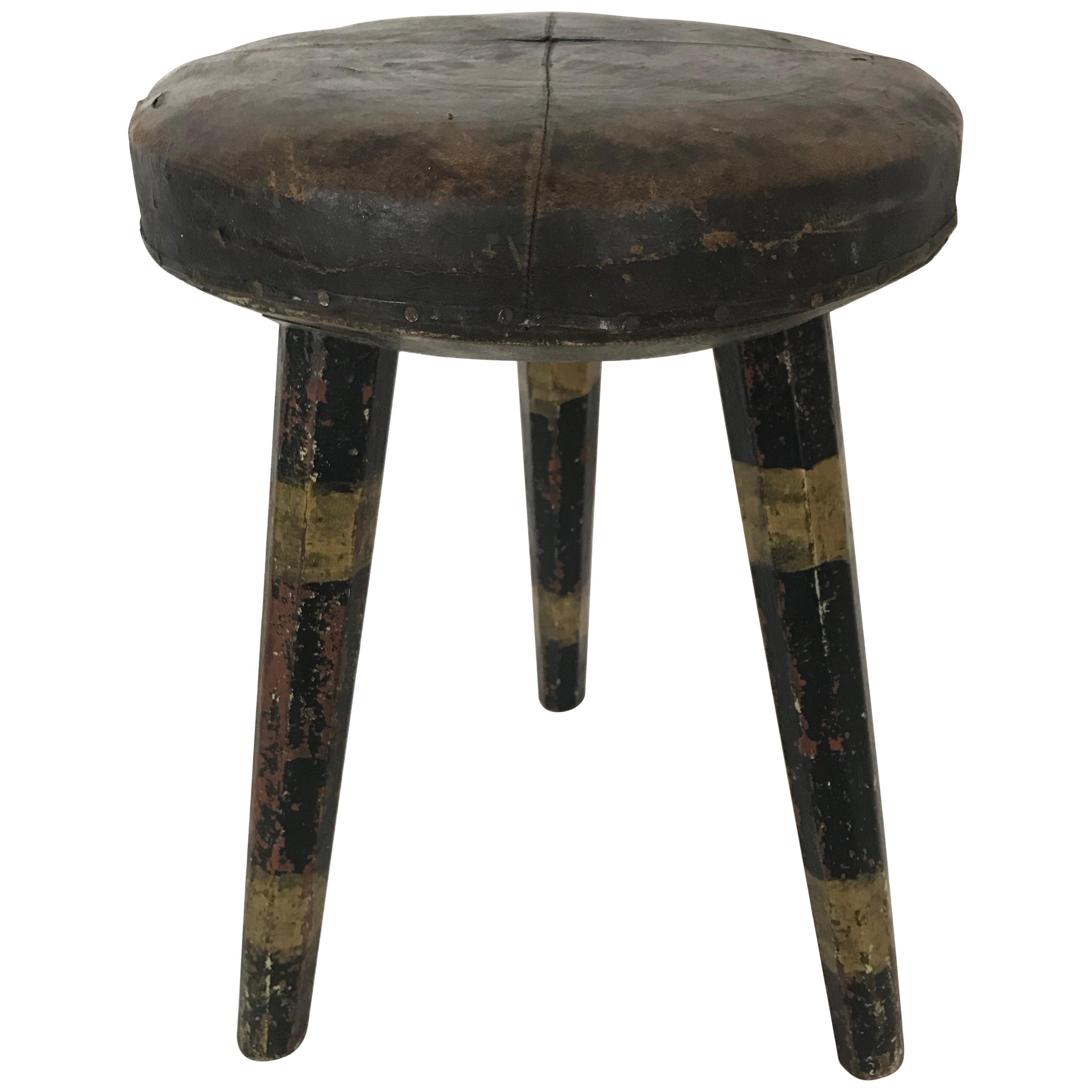 Victorian Animal Skin Footstools 5 For Sale on 1stDibs