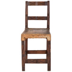 Tribal Art Inspired Small Children Chair