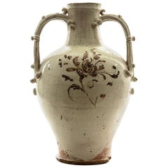 Large Antique Chinese Song Dynasty Glazed Vase