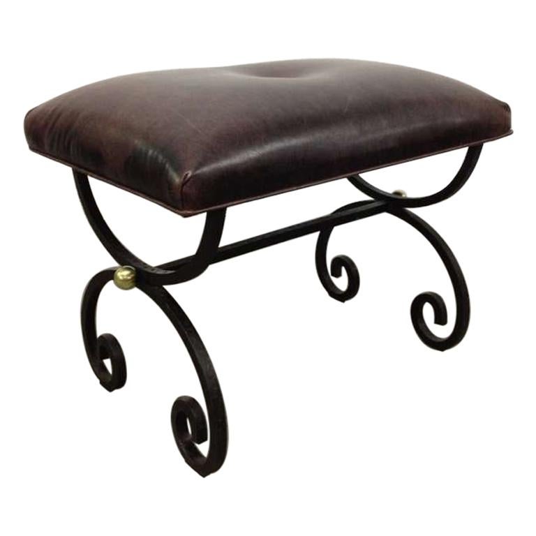 French Wrought Iron Bench For Sale At 1stdibs