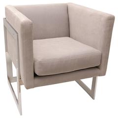 Arm Chair in Chrome