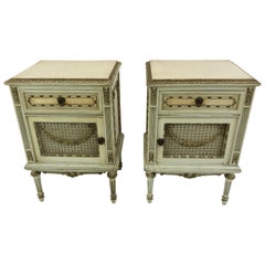 Louis Xv Bedroom Furniture 146 For At 1stdibs Pair Of French Louis Xv Style Painted Nightstands
