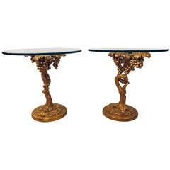 Hollywood Regency End Tables