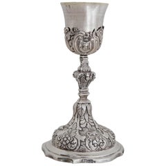 Italian Silver Goblet, Probably Palermo / Sicily, Mid-18th Century
