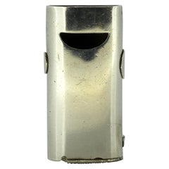 Victorian Silver Vesta Case / Whistle and Pencil, Frederick Edmonds, U.K, 1895