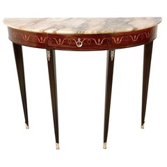 demilune entry table metal midcentury wooden console table with demilune marble top italy 1950s antique and vintage demilune tables 732 for sale at 1stdibs demilune entry table metal midcentury wooden console table with demilune marble top italy 1950s antique and vintage demilune tables 732 for sale at 1stdibs