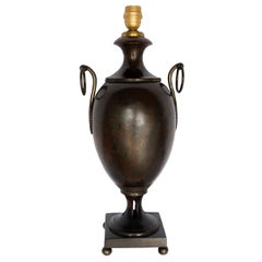 19th Century Bronze Samovar Lamp