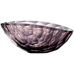 Arcade Murano Art Glass Vase "Venus Amethyst” Design by Ivan Baj