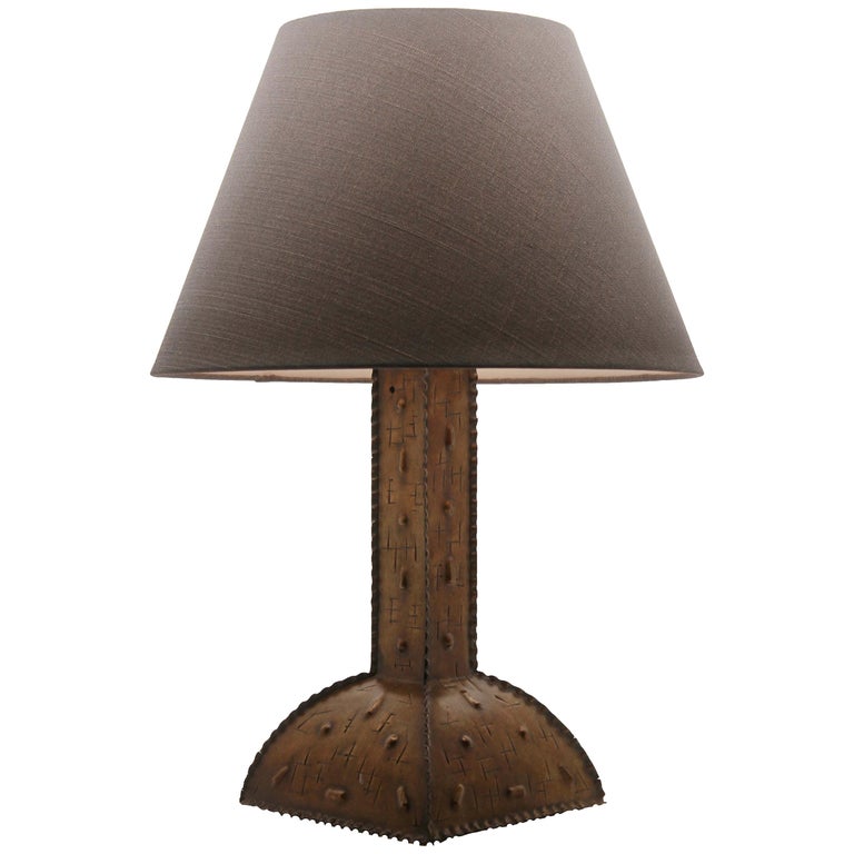 Arts And Crafts Table Lamp Whit Original Patina Craftsmanship Arts And Crafts Table Lamp Whit Original Patina Craftsmanship Handmade