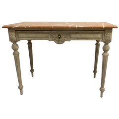 Antique Gustavian Style Table