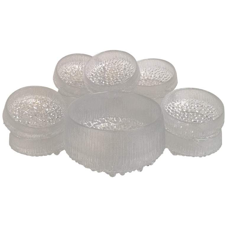 Set of Iittala Ultima Thule Bowls 13 Pieces For Sale