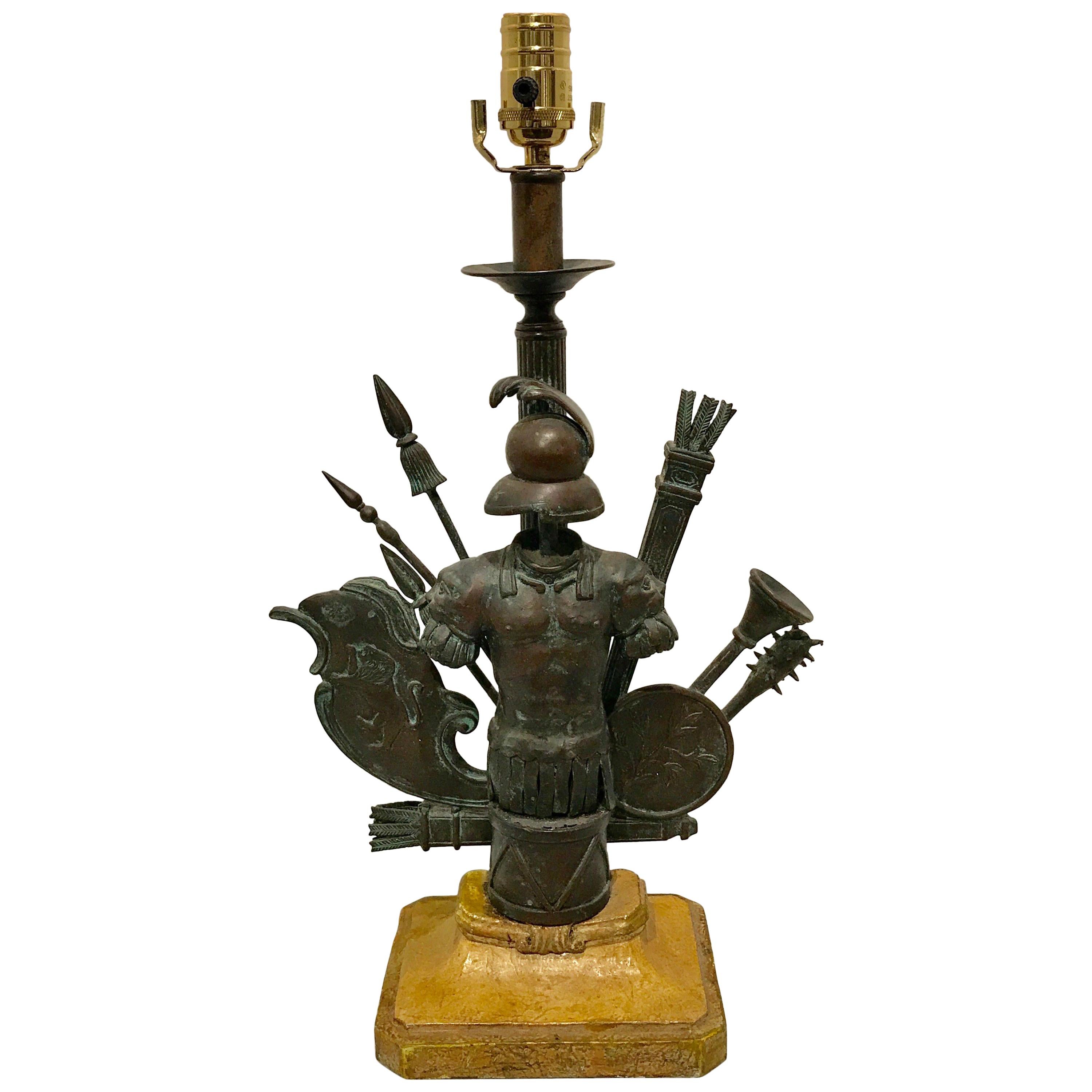 Bronze Grand Tour Trophy, Now as a Lamp For Sale