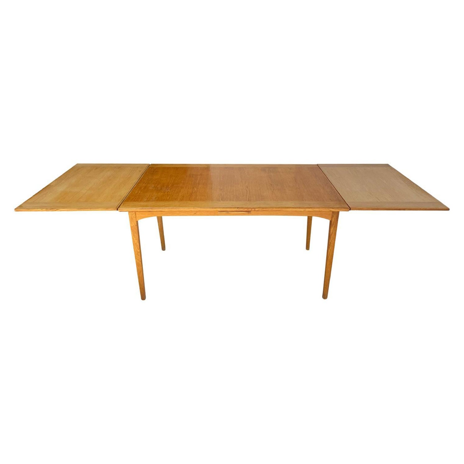 20th Century Swedish Mid-Century Extendable Walnut Dining Table by Carl Malmsten For Sale