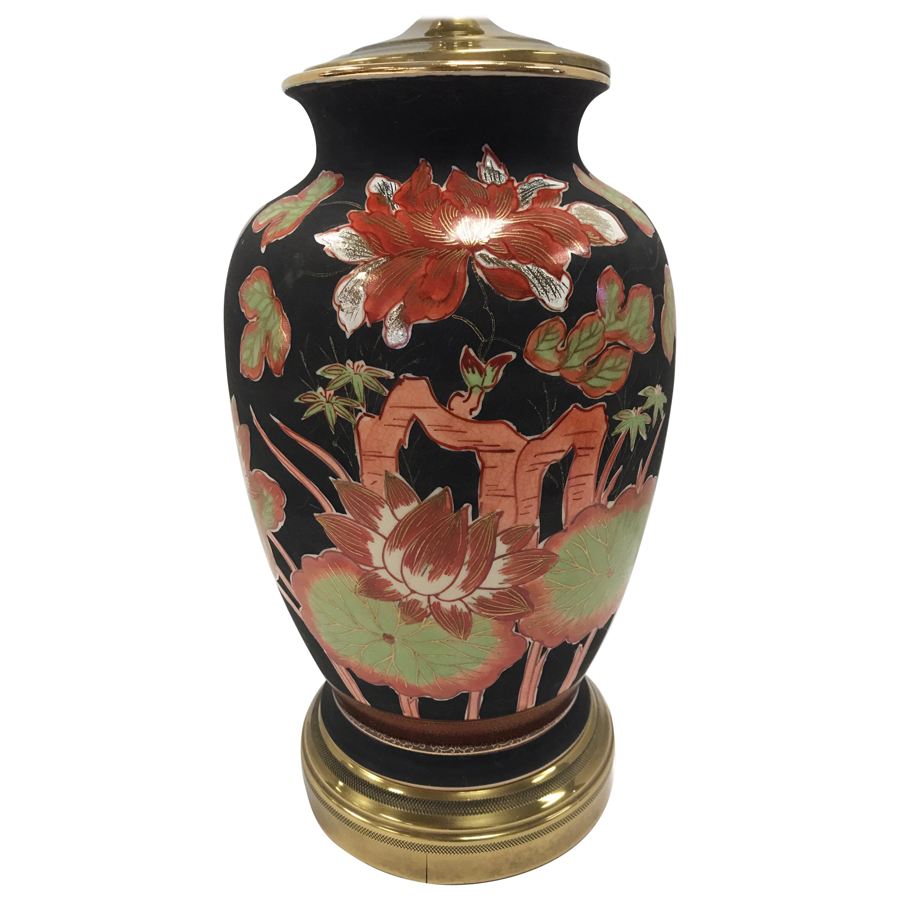 Frederick Cooper Asian Inspired Porcelain Lamp