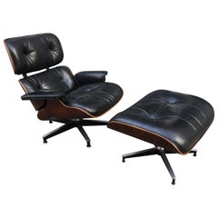 Charles Eames for Herman Miller Lounge Chair in Rosewood