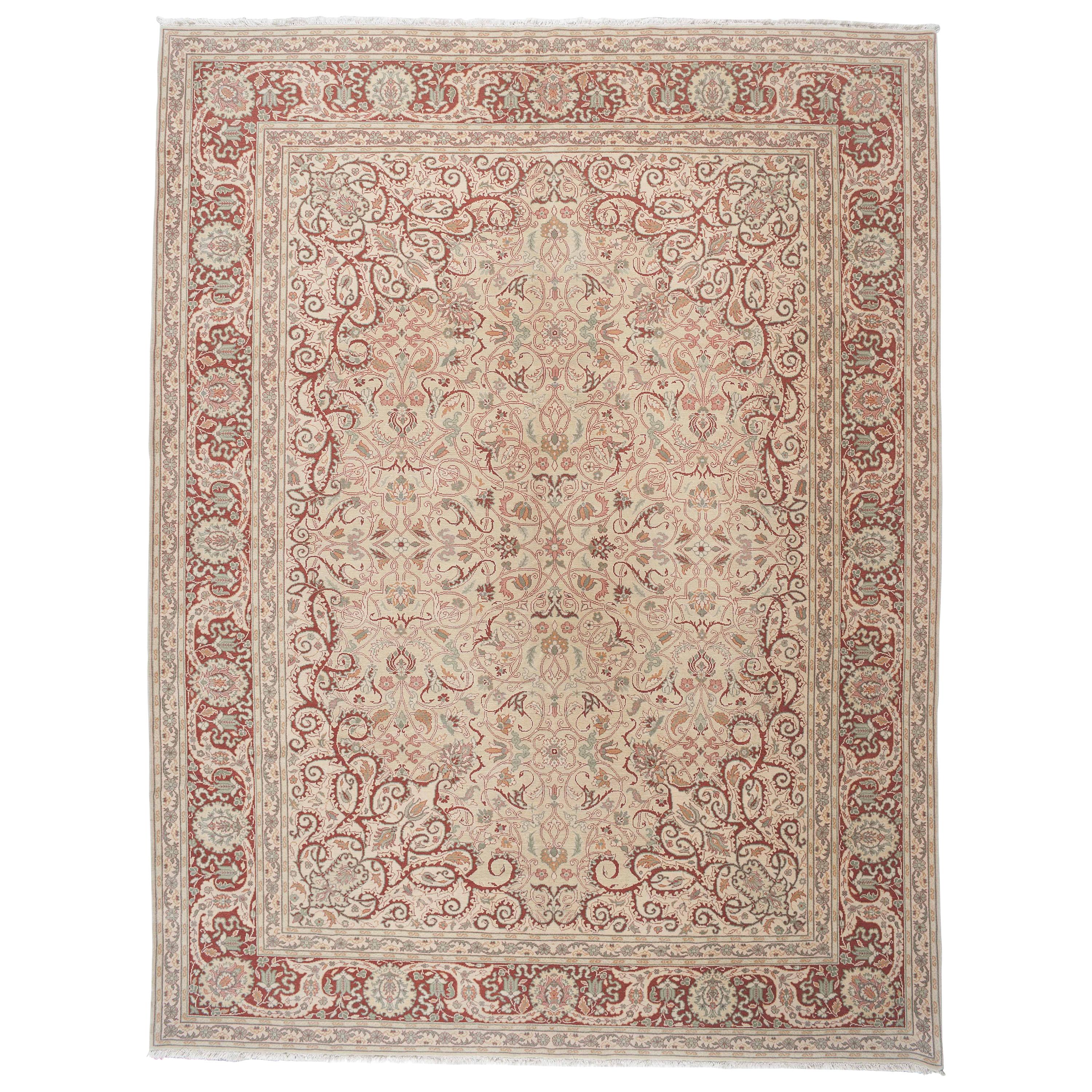 Red and Beige Sivas Rug For Sale